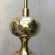 Vintage floor lamp in brass balls