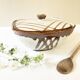 Ceramic vegetable dish from Lunéville-Badonviller