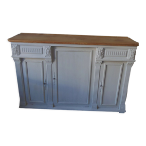 Buffet ancien patiné