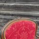 Pair of armchairs in natural wood style Louis XV XIXth century