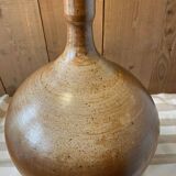 Large vintage 1970s stoneware lamp base