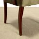 Antique Regency armchair in mahogany, upholstered seat, UK 1800s