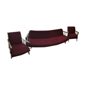 Complete vintage Scandinavian living room