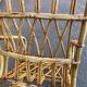 Bonaudi vallauris rattan lounge chair - 1950s/60s