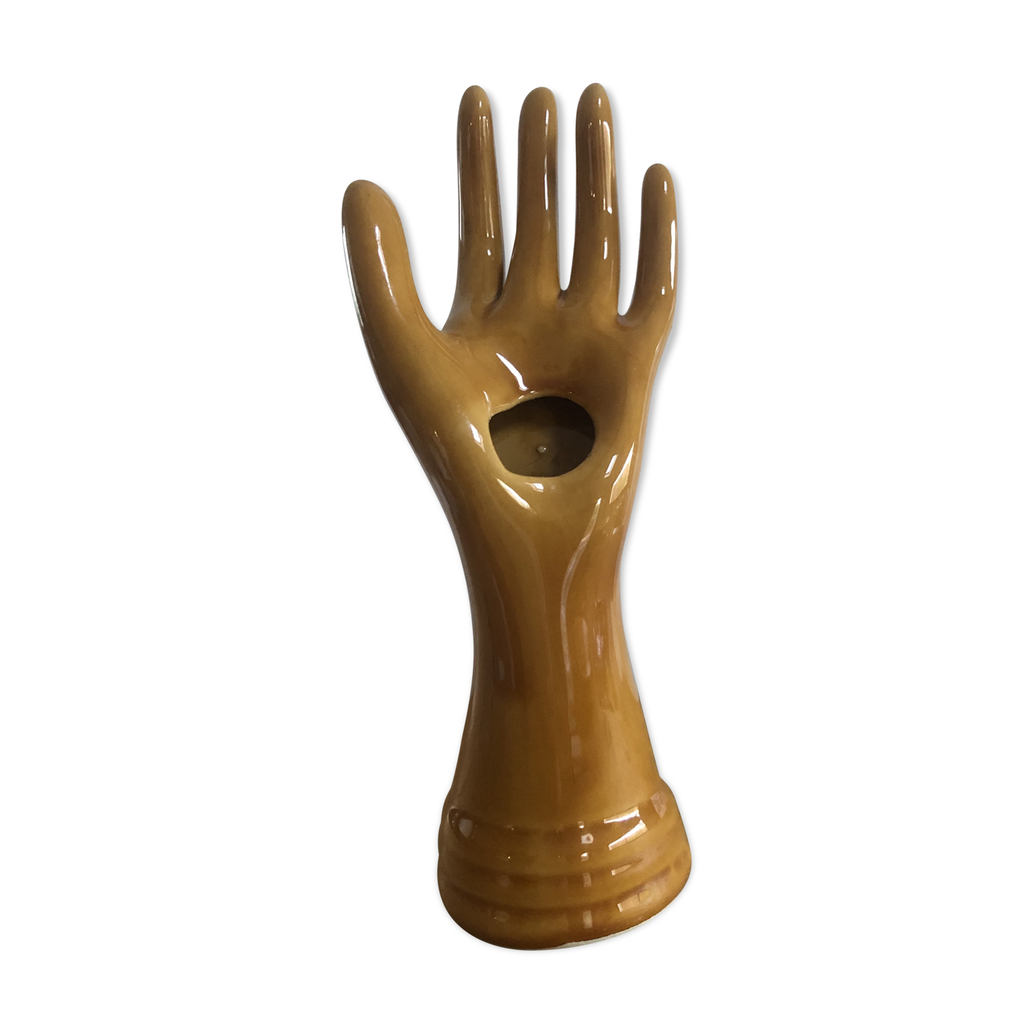 Camel earthenware soliflora hand
