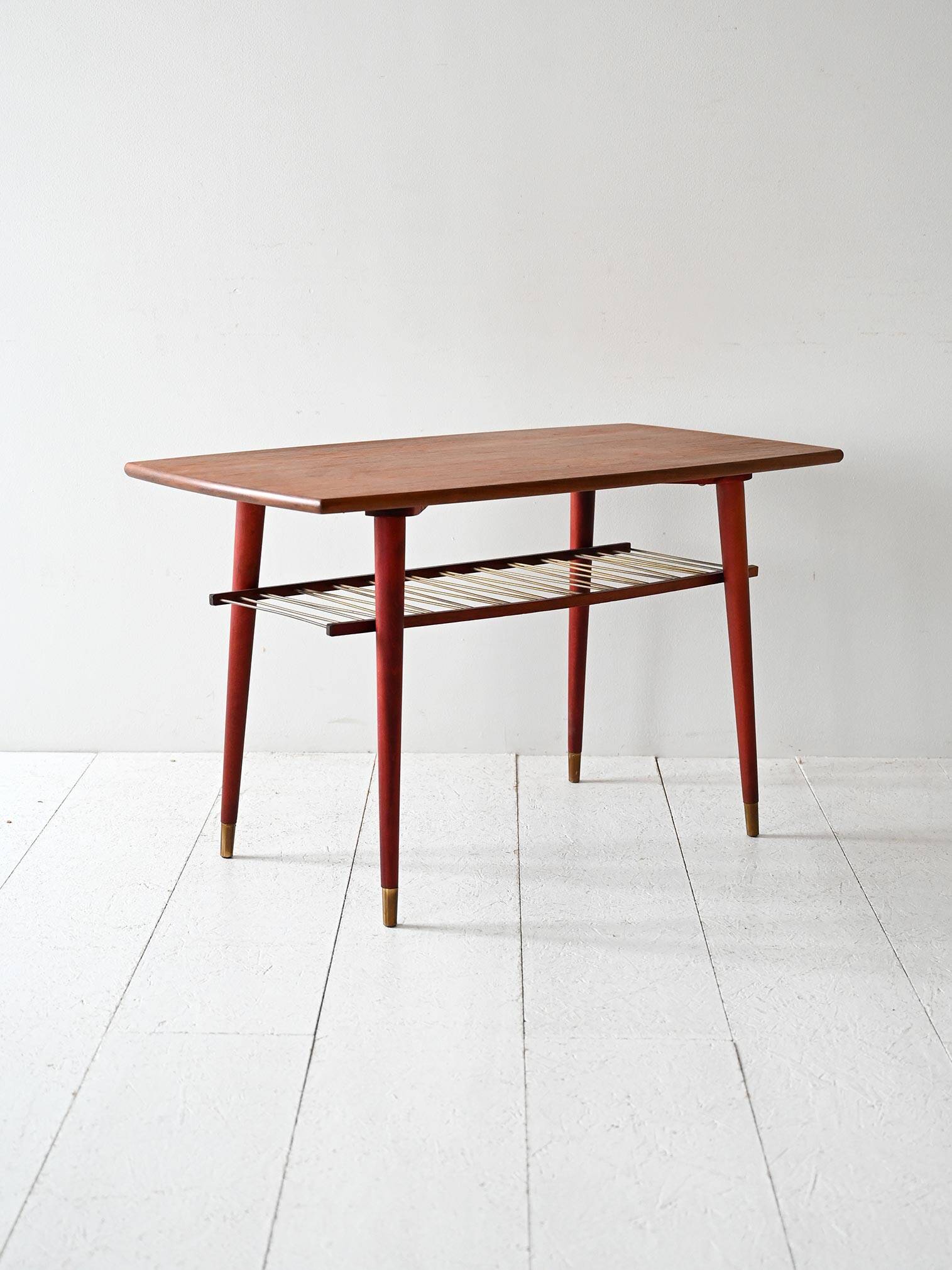 1960s Scandinavian teak coffee table