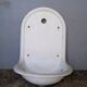 Fontaine à eau , évier lavabo fonte émaillée, ep 1950