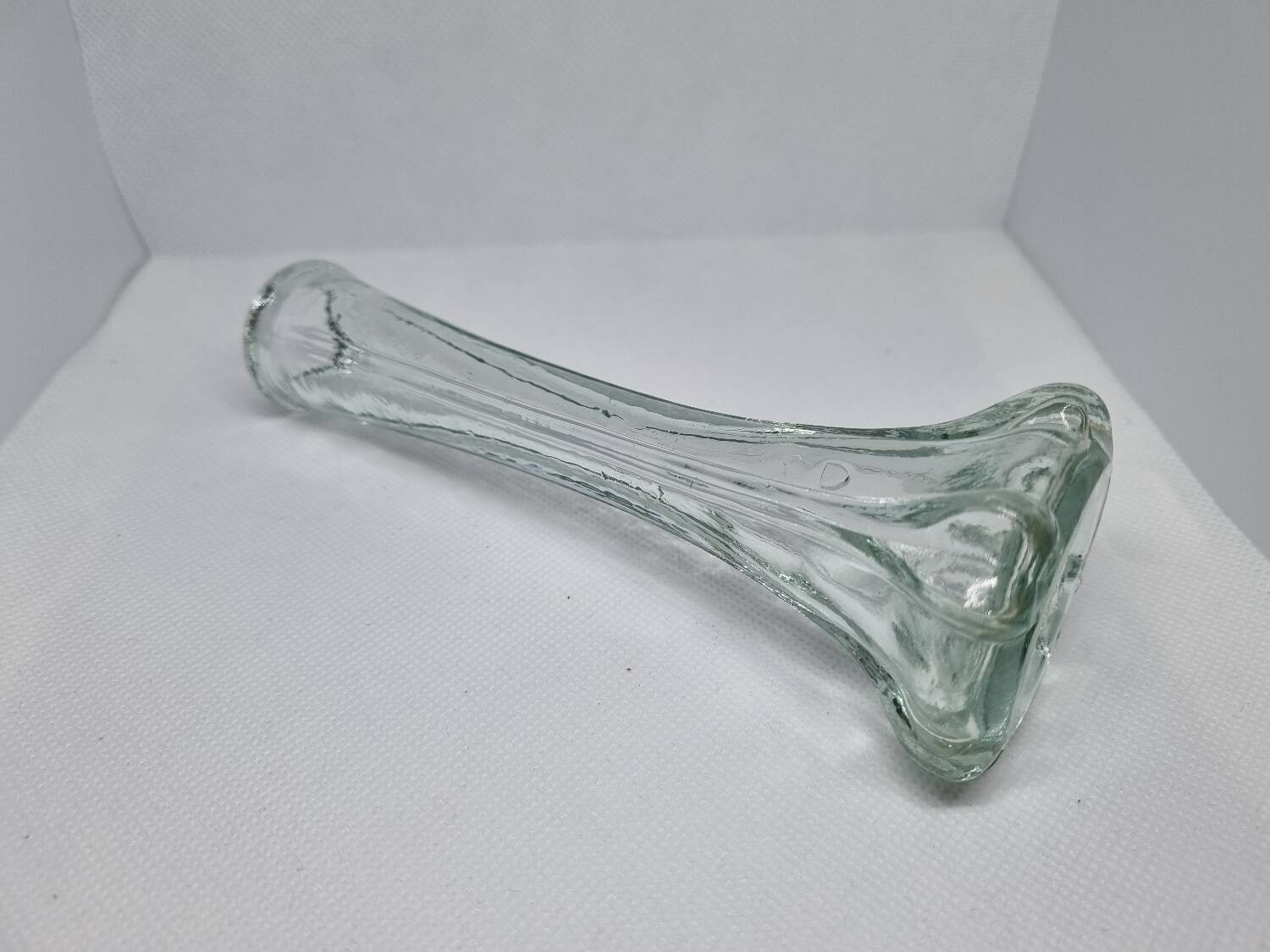 Vintage molded glass soliflore