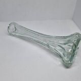 Vintage molded glass soliflore