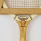 Set of 4 vintage wooden tennis rackets