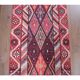 Vintage Turkish Oushak Handmade Wool Cotton Pink Runner Rug 80x317