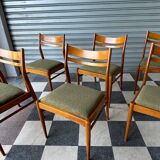 Set of 6 Scandinavian style chairs