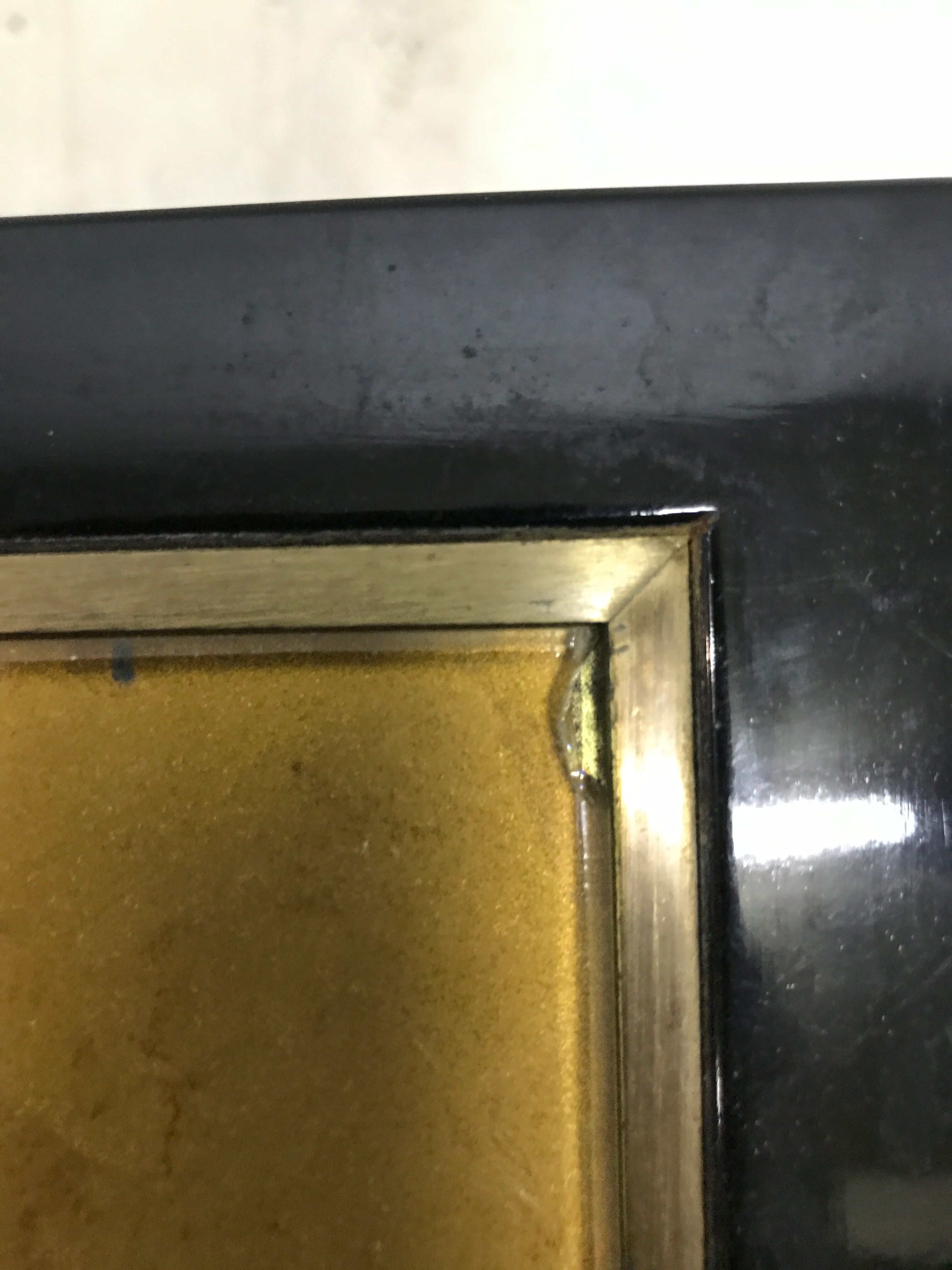 70s metal and glass tables