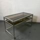Aluminum and Glass Desk