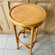 Tabouret bar haut bois courbé