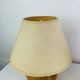 Paire de lampes boules en bois, années 80