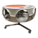Vintage rotobar space age trolley Curver 'Orange accent'