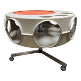 Trolley vintage rotobar de l'espace Curver 'Accent orange'