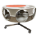 Vintage rotobar space age trolley Curver 'Orange accent'