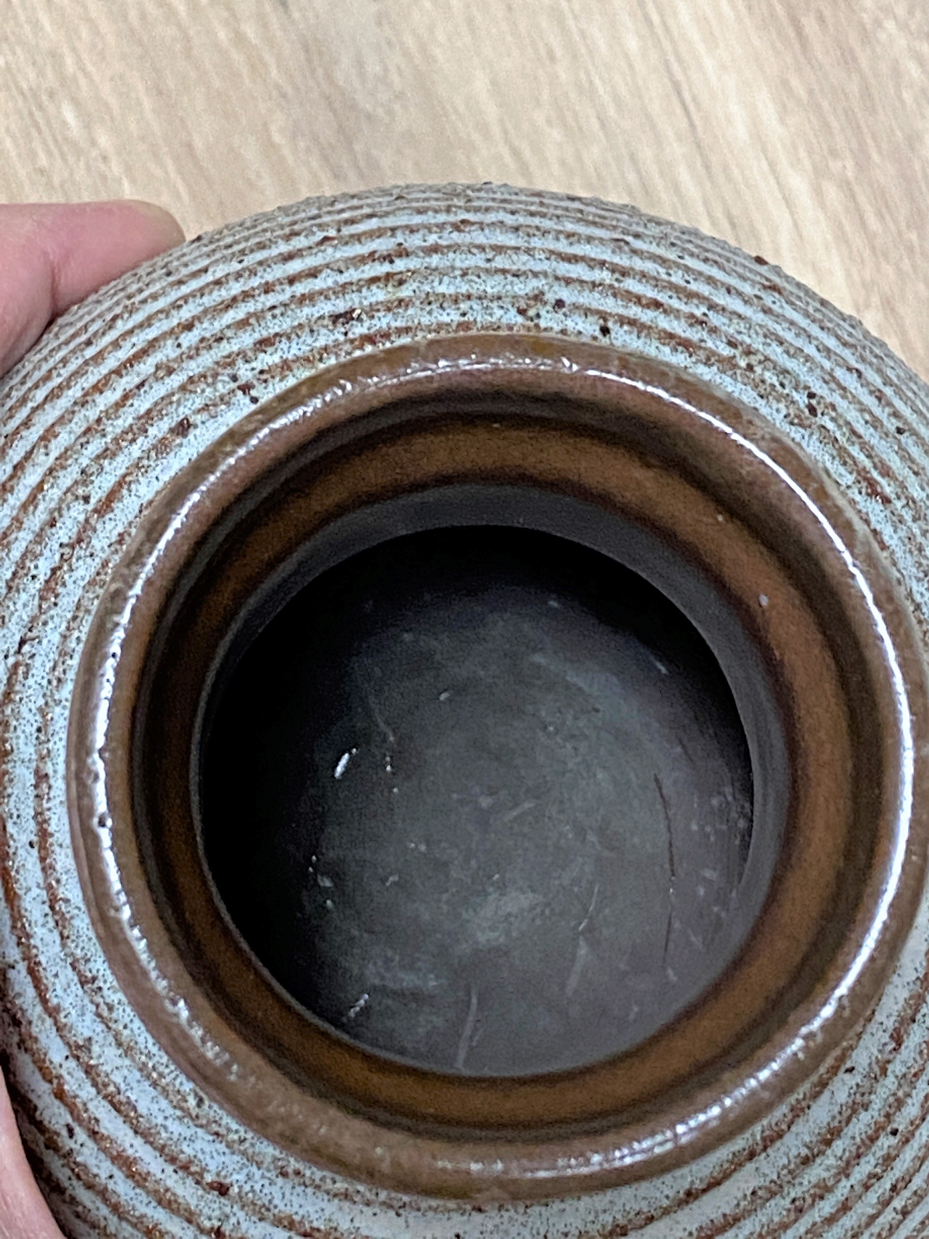 Vase céramique vintage Strehla Germany