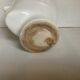 Man's head hide pot vase