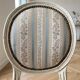 Classic white wooden dining chair