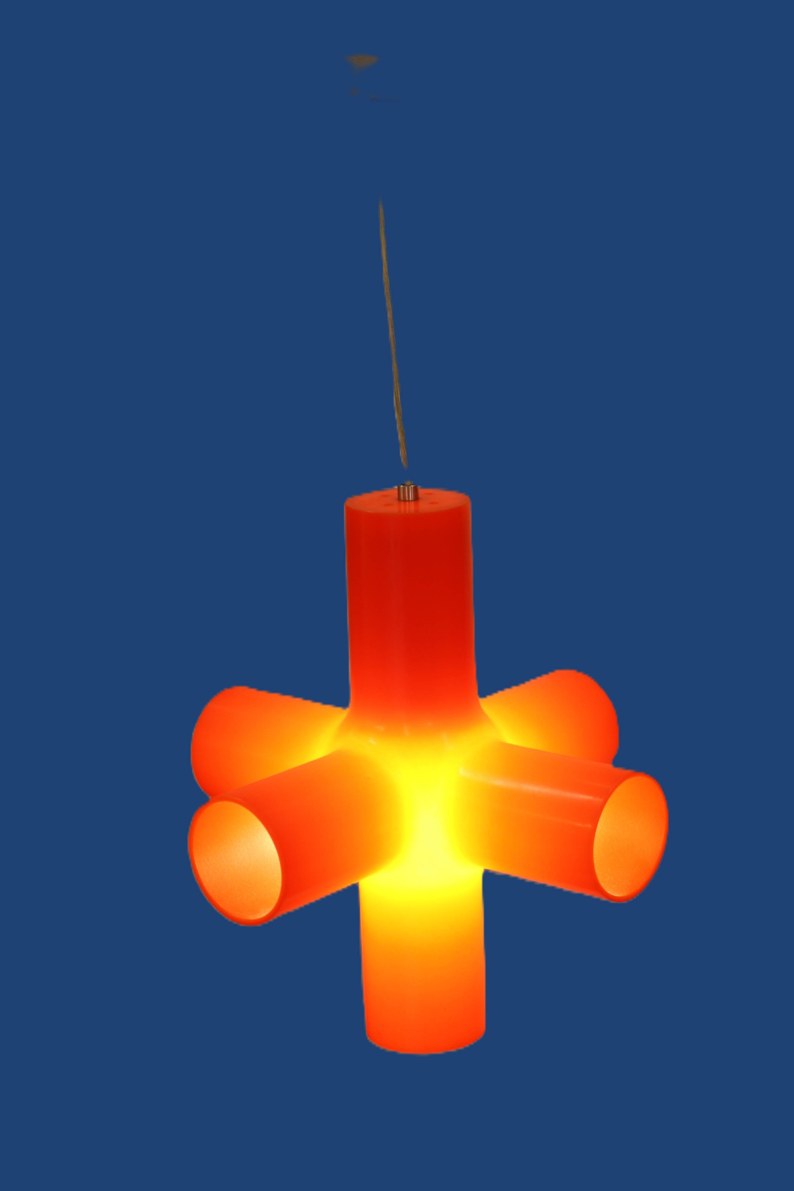 Suspension Jan Melis & Ben Oostrum pour Dark - Modèle « Crosslight » - Années 90, Pays-Bas
