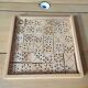 All-wood Quatromino game