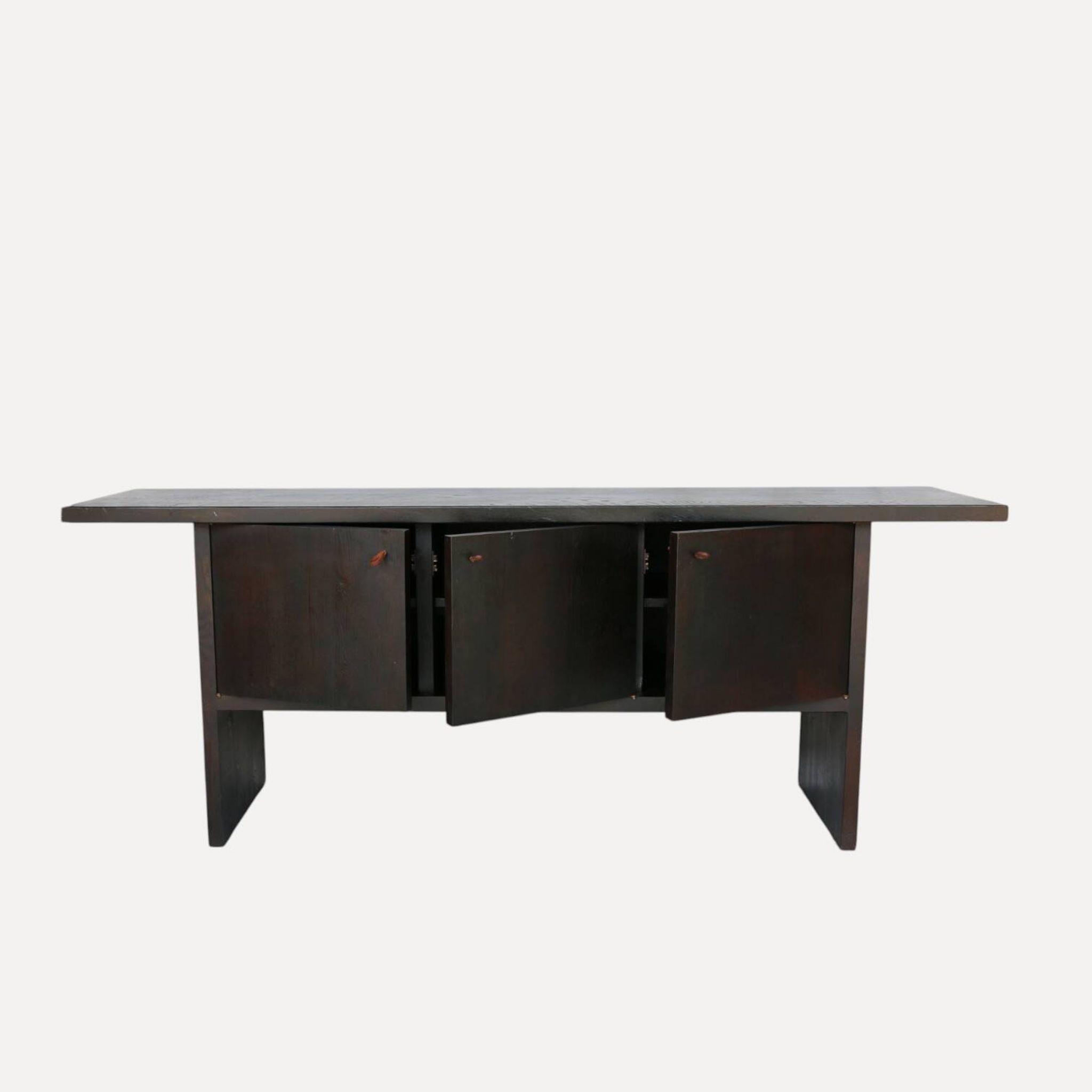 A solid oak sideboard, France 1950s.