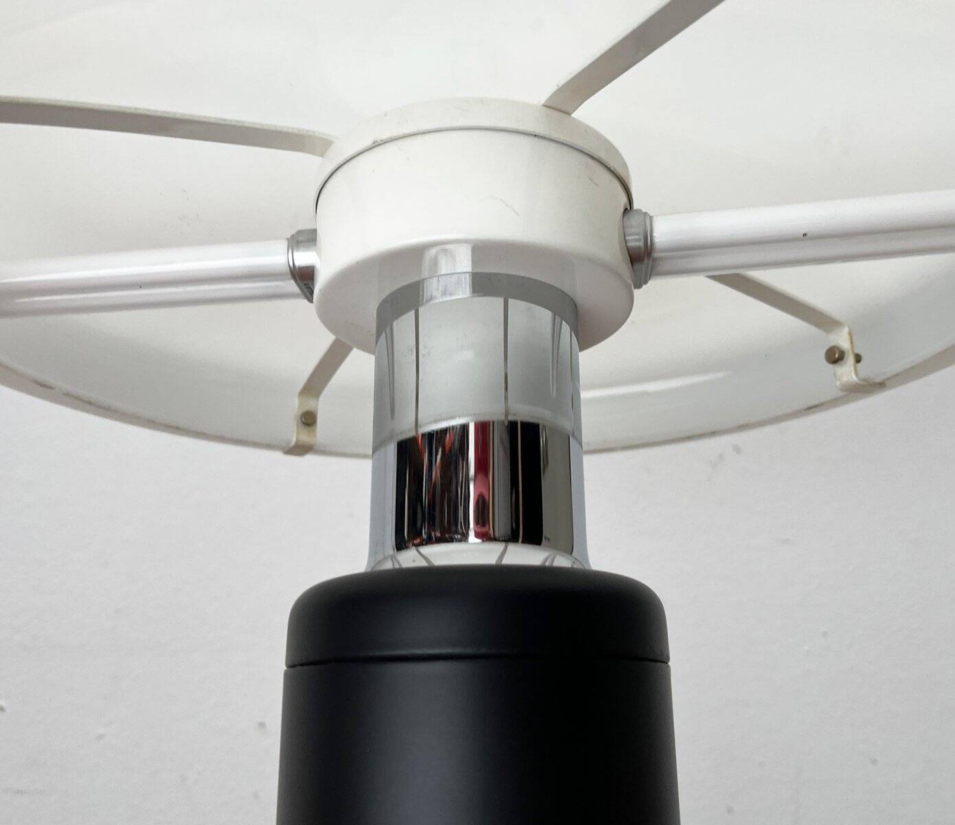 Postmodern German table lamp by Hillebrand, 1980s.