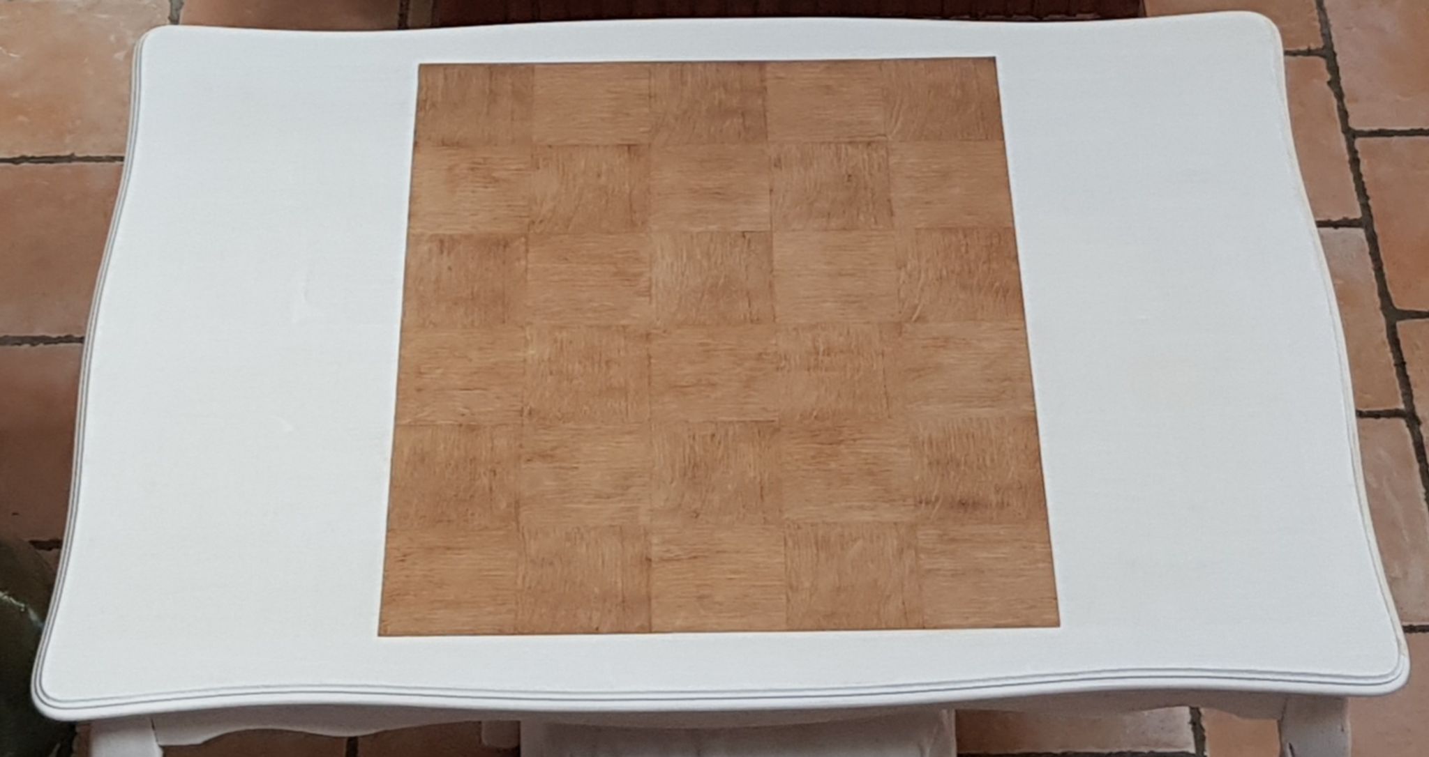 Table en marqueterie