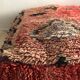 Authentic vintage berber pouf "boujaad" ethnic chic