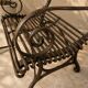 Garden furniture from Arras - Saint-Sauveur Factory - Late 19th century / Circa 1900