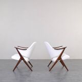 Mid-Century Norwegian Teak Armchairs Knott from Brunstad Møbelfabrikk, 1960