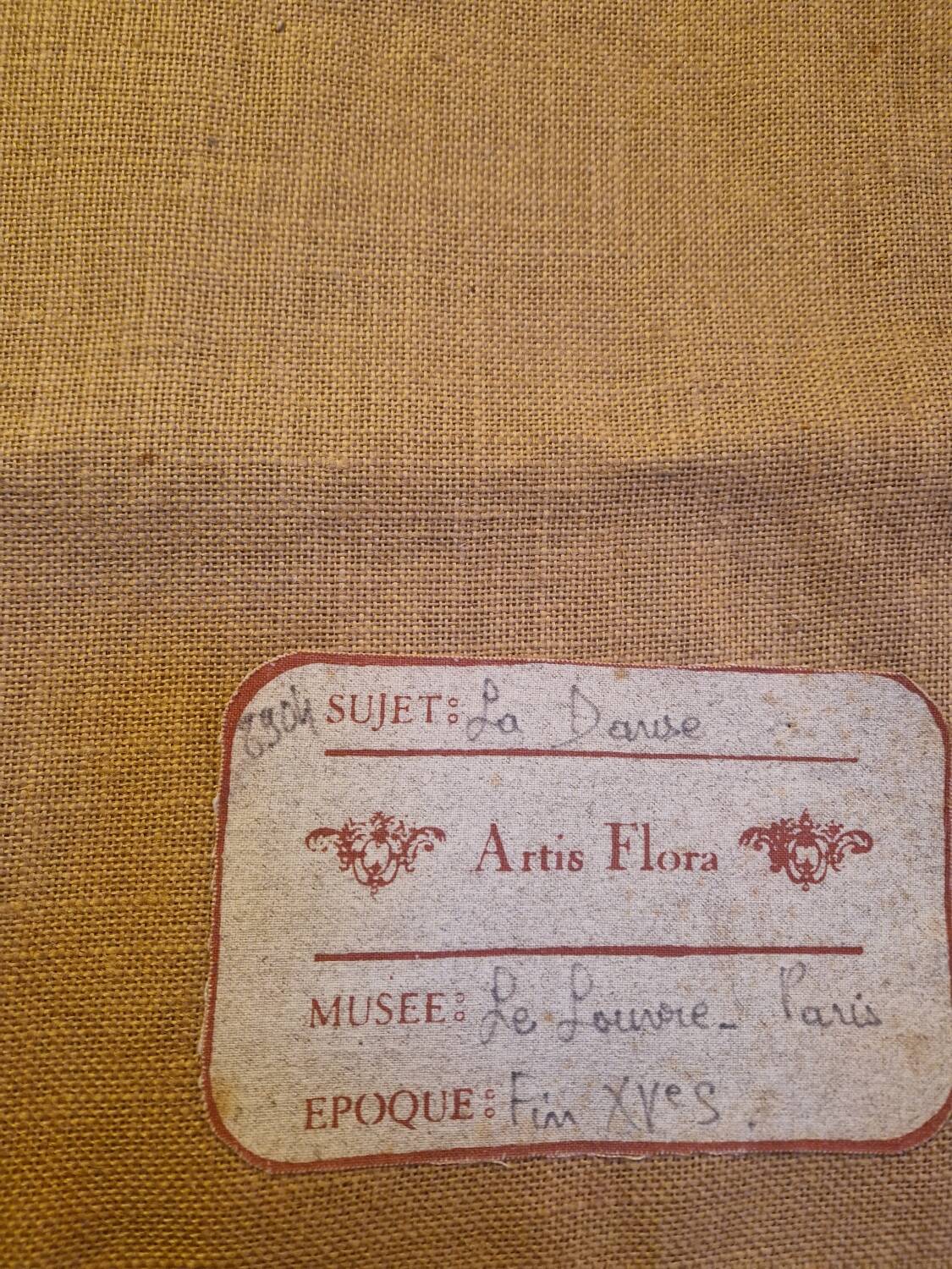 Tapestry Artis Flora - subject: The Dance