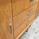 Petit Buffet / Commode style scandinave vintage en bois France 1970