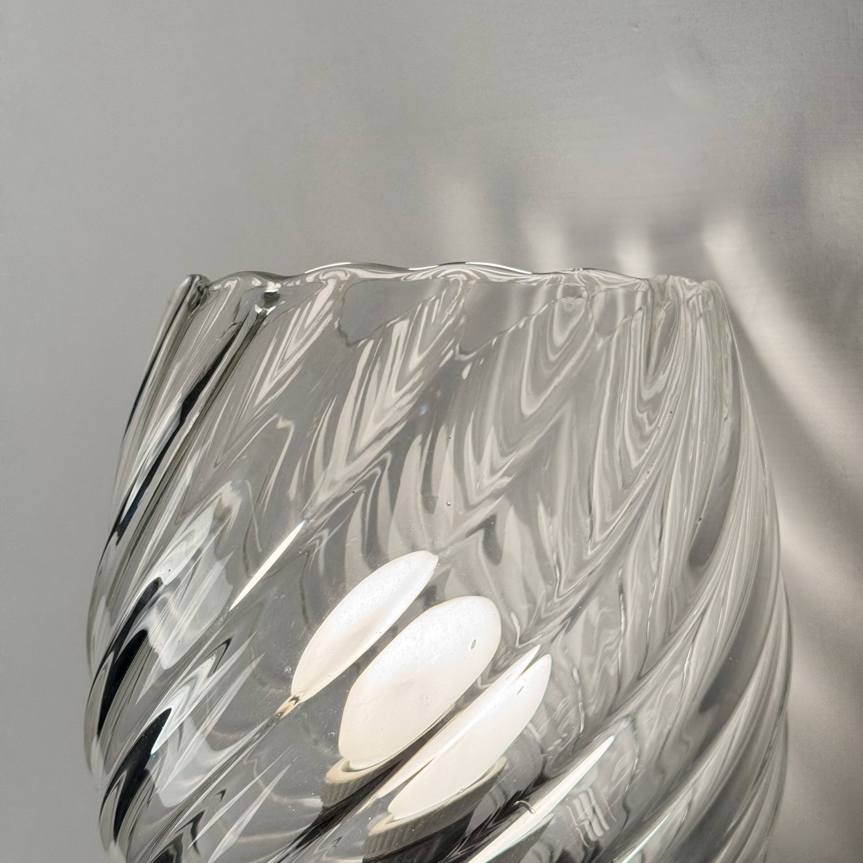 Pair of Spiral-Glass Wall Sconces, Barovier & Toso, 1940s