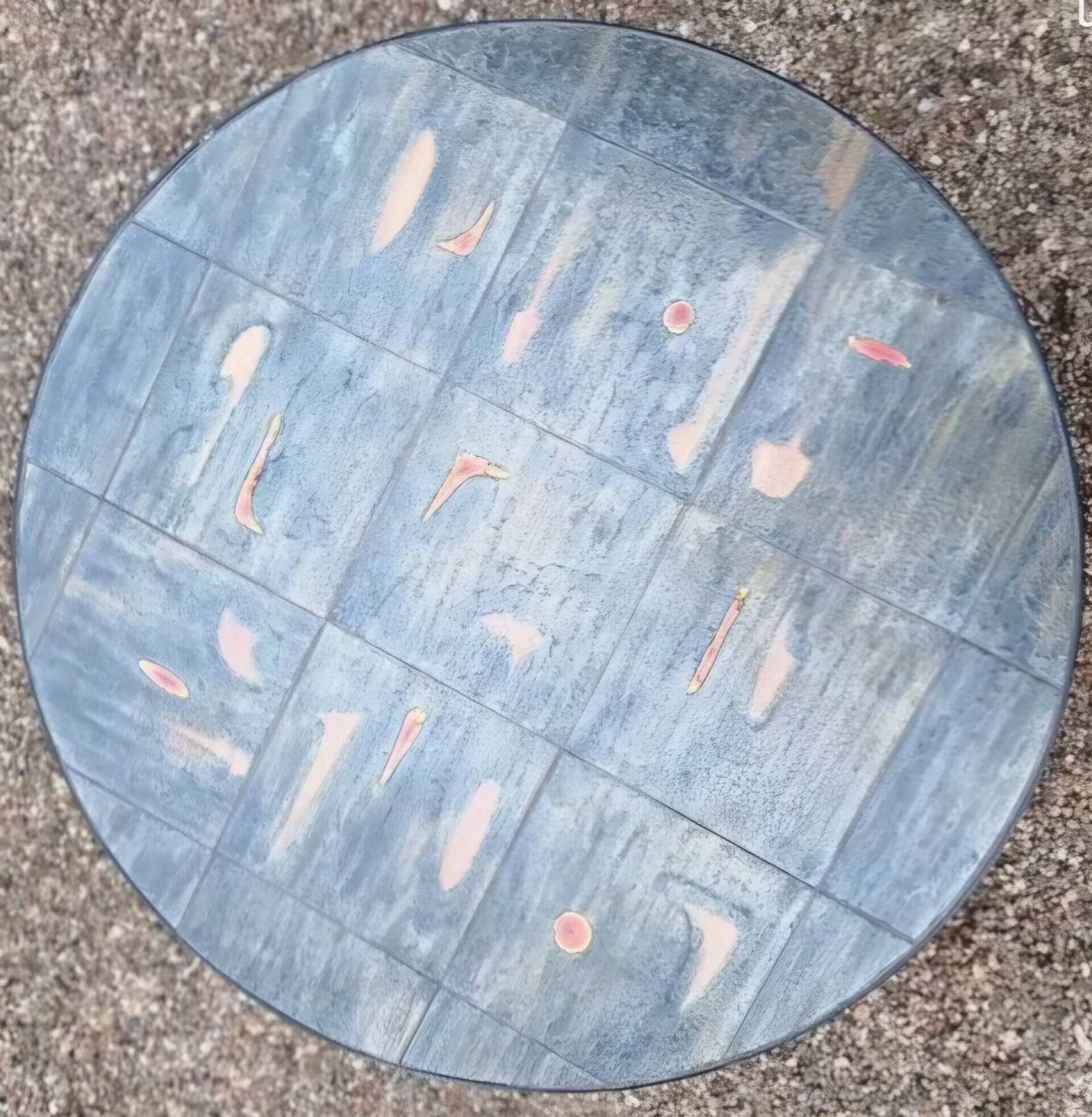 Ceramic coffee table by Jacques Lignier