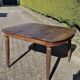 Antique solid oak table