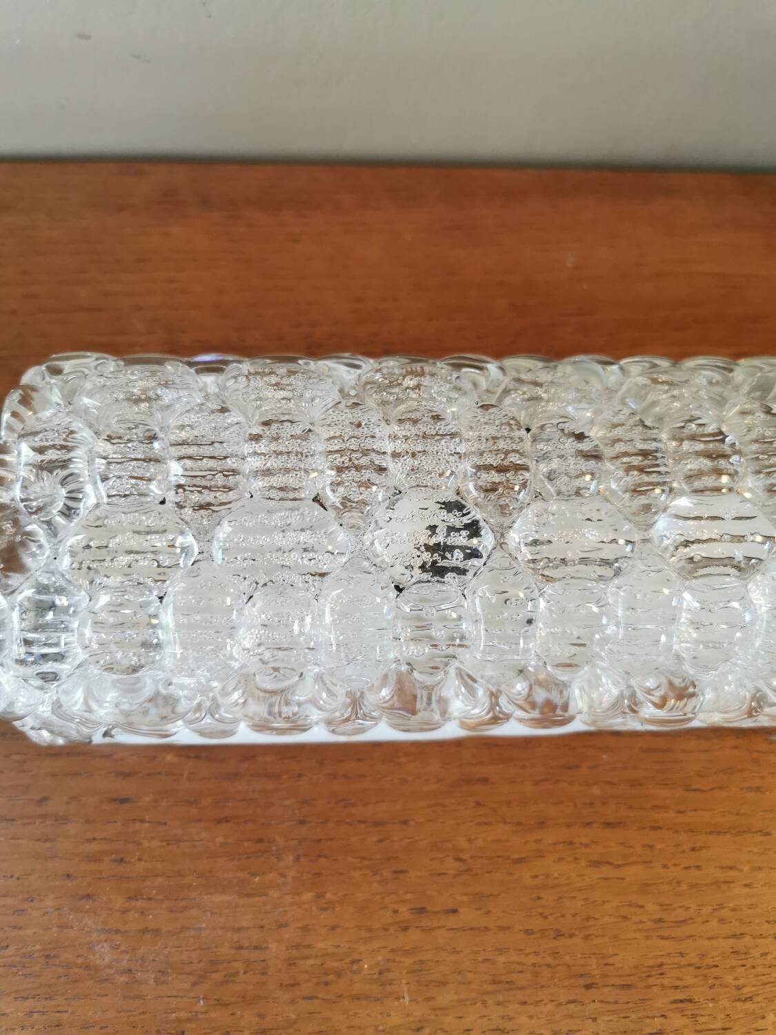 Applique vintage Hustadt leuchten verre Murano 4 feux
