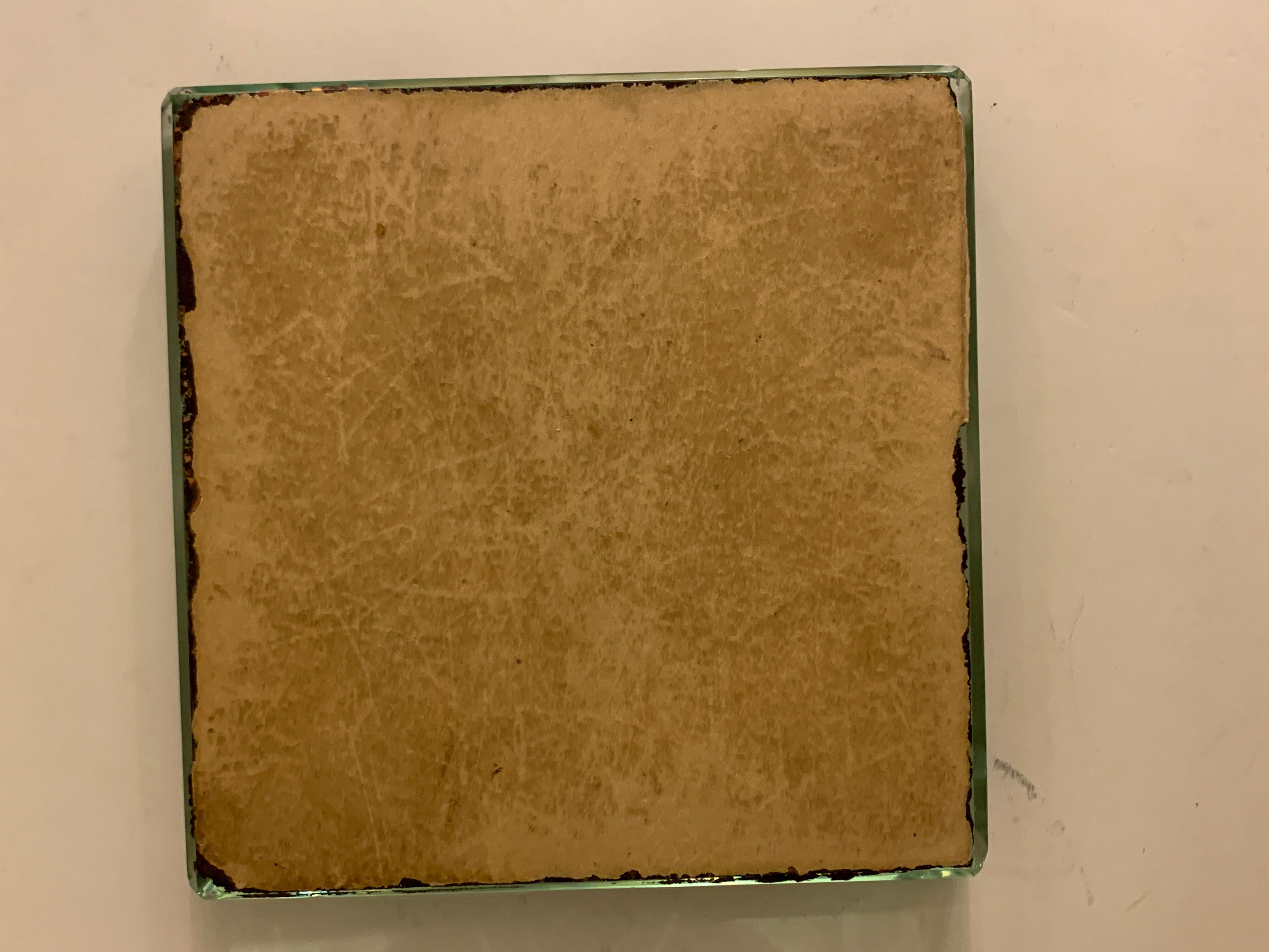 Jean Luce's square mirror art deco ashtray