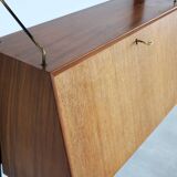 vintage wall system | teak | 1960s | Wébé