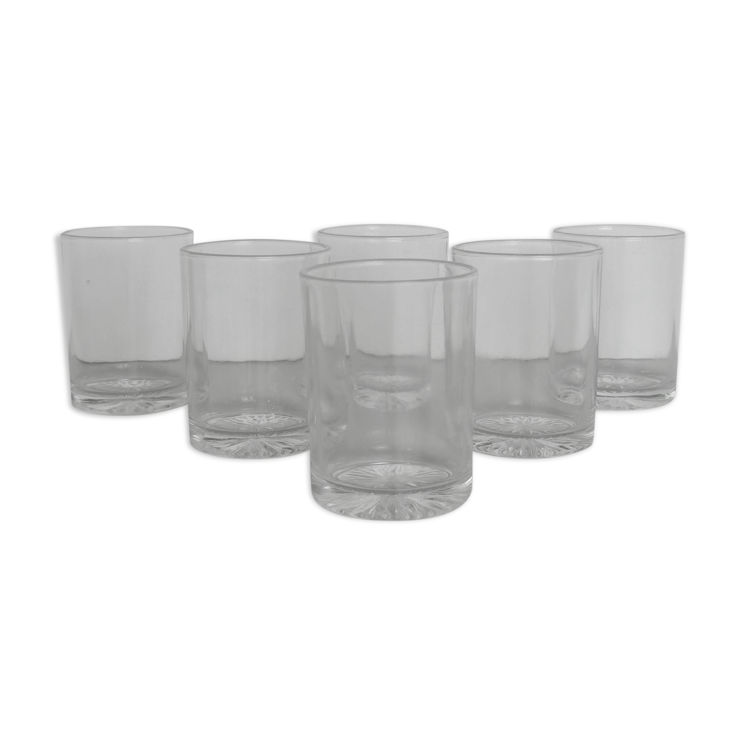 Set of 6 water glasses