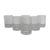 Set of 6 water glasses