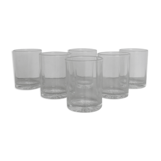 Set of 6 water glasses