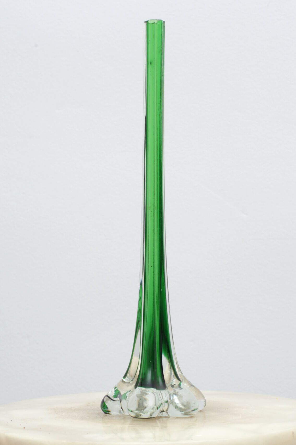 Green elephant foot soliflor vase