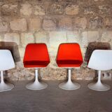 4 chaises tulip - Börje Johanson
