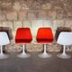 4 tulip chairs - Börje Johanson