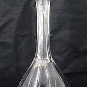 Crystal carafe Saint Louis model Cerdagne, signed, excellent condition.