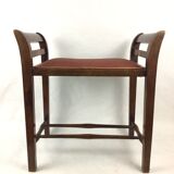 Mahogany piano bench stool